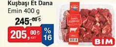 EMİN KUŞBAŞI ET DANA 400 G EMİN KUŞBAŞI ET DANA 400 G